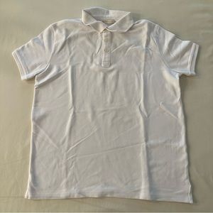 Zara Boys White Polo Sz 13/14